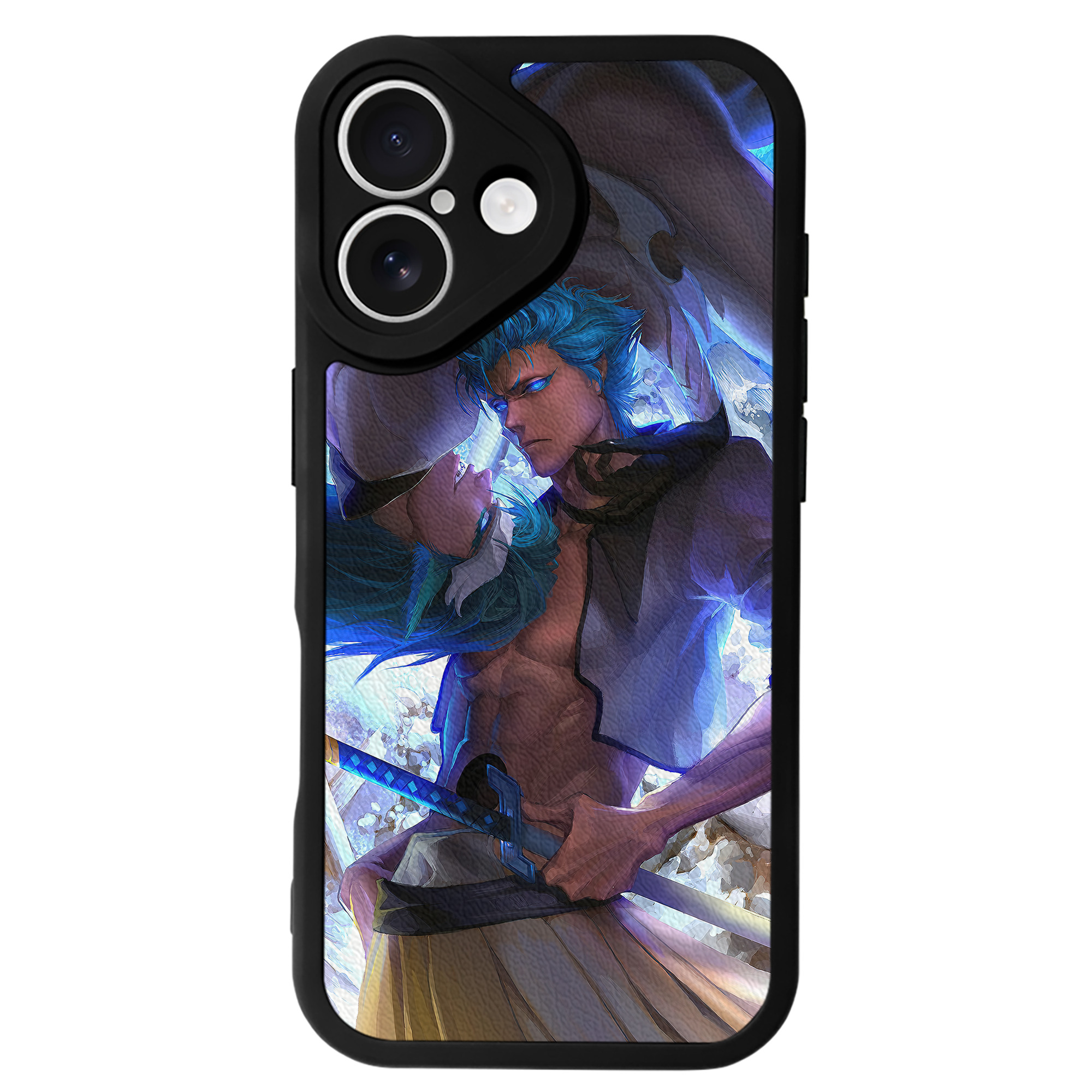 （画像用） ブリーチ BLEACH 【iPhone 16シリーズ対応】シリコンスマホケース（レザー調） 材質：シリコン